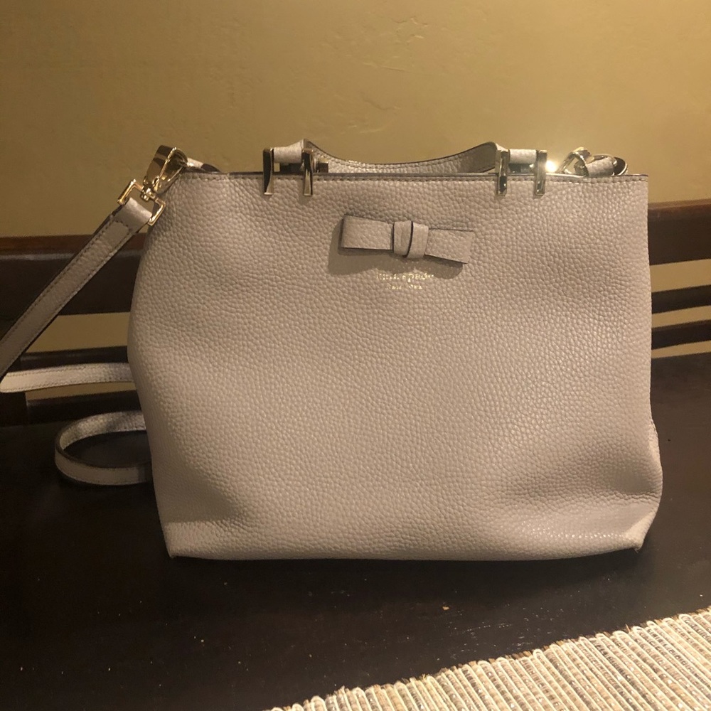 Light Gray Kate Spade Purse
